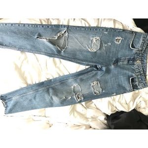 Zara women’s high waisted denim